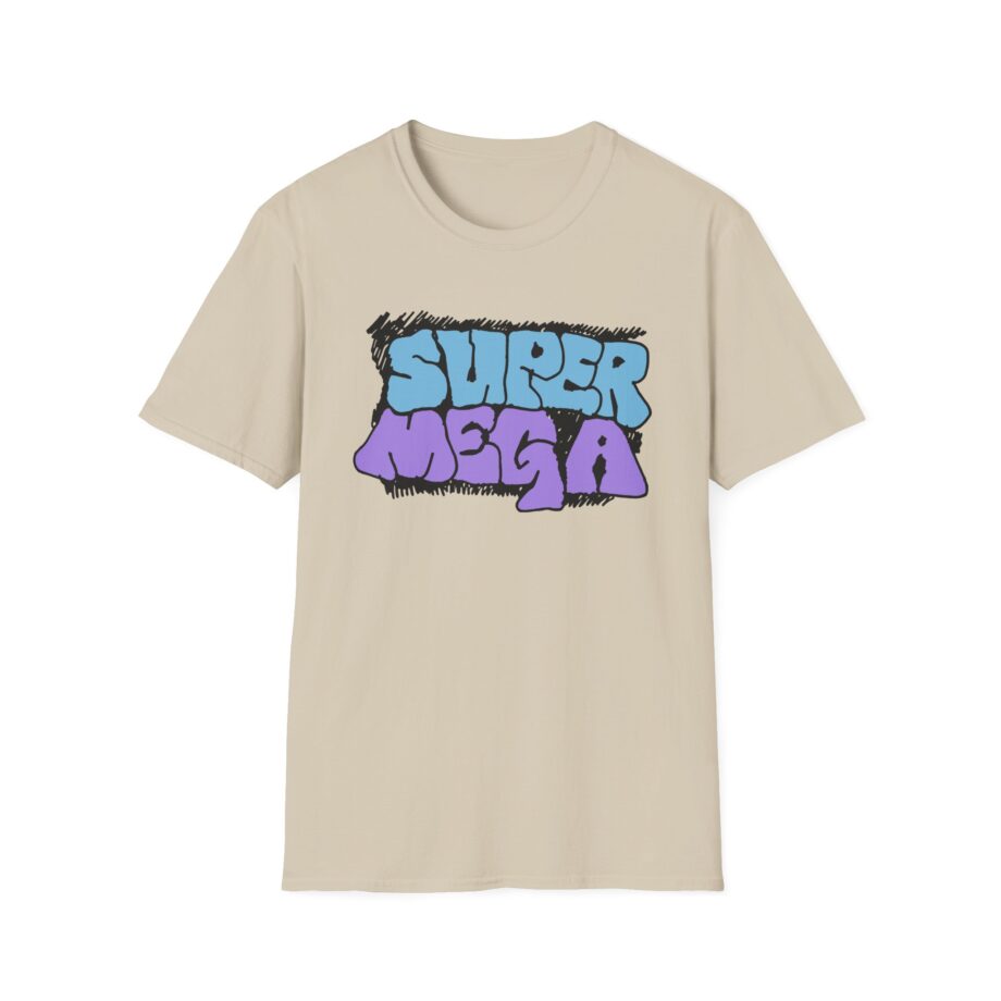 Supermega Funny Brothers Doodle  Unisex Softstyle T-shirt