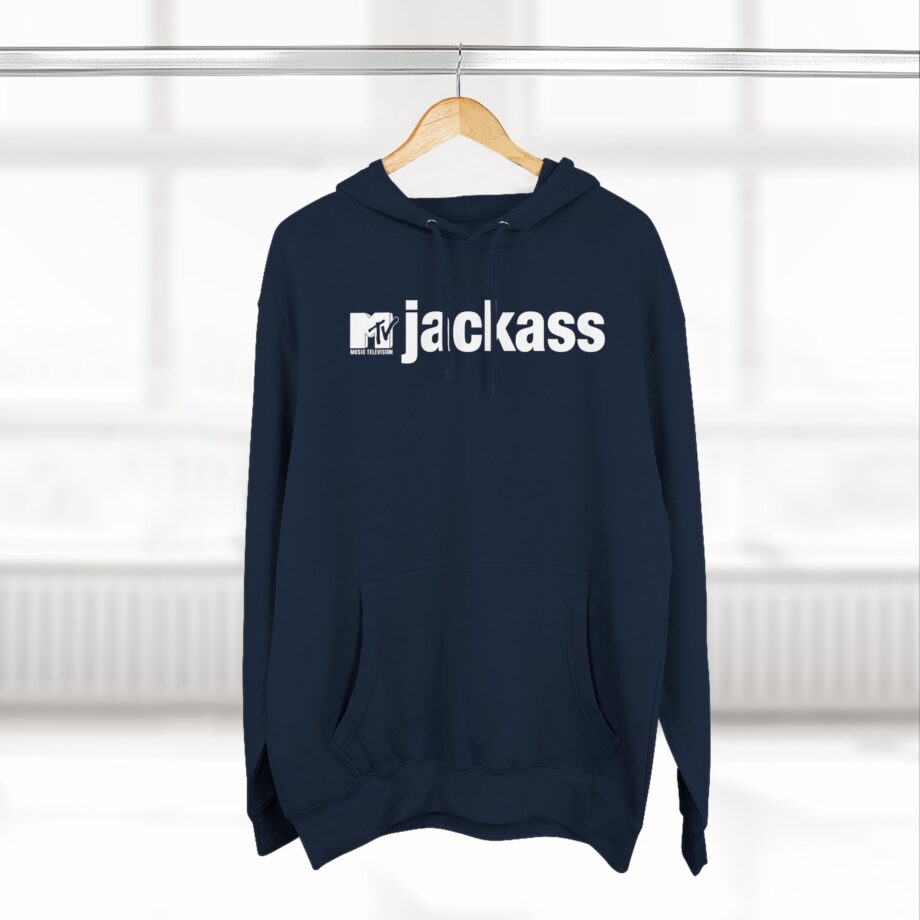 Jackass Mtv Three-Panel Fleece Hoodie