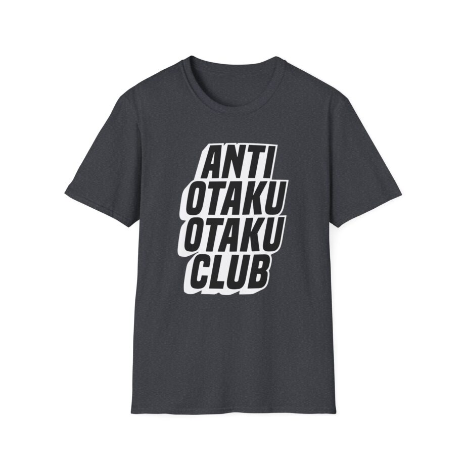 Rubius Anti Otaku Otaku Club Unisex Softstyle T-Shirt
