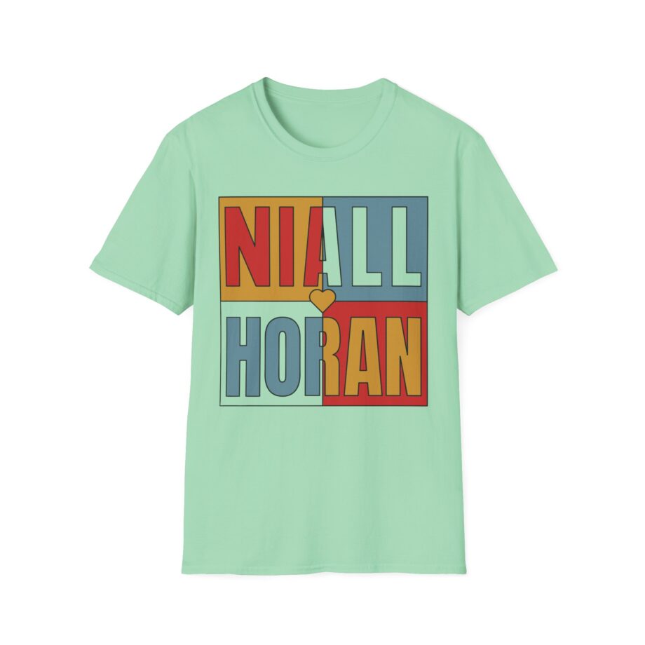 Niall Horan Niall Colour Block Unisex Softstyle T-shirt