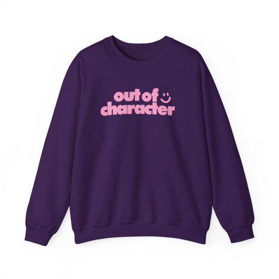 Slushy Noobz  Out Of Character Unisex Heavy Blend Crewneck Sweatshirt