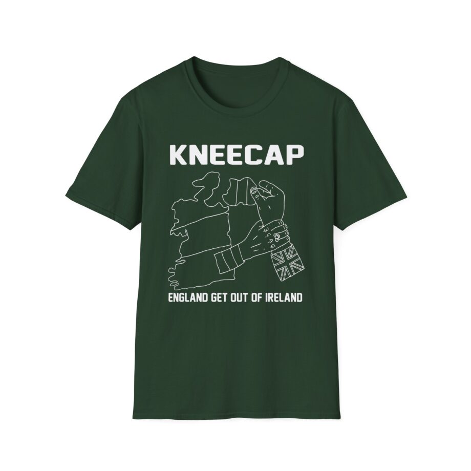 Kneecap England Get Out of Ireland Unisex Softstyle T-Shirt