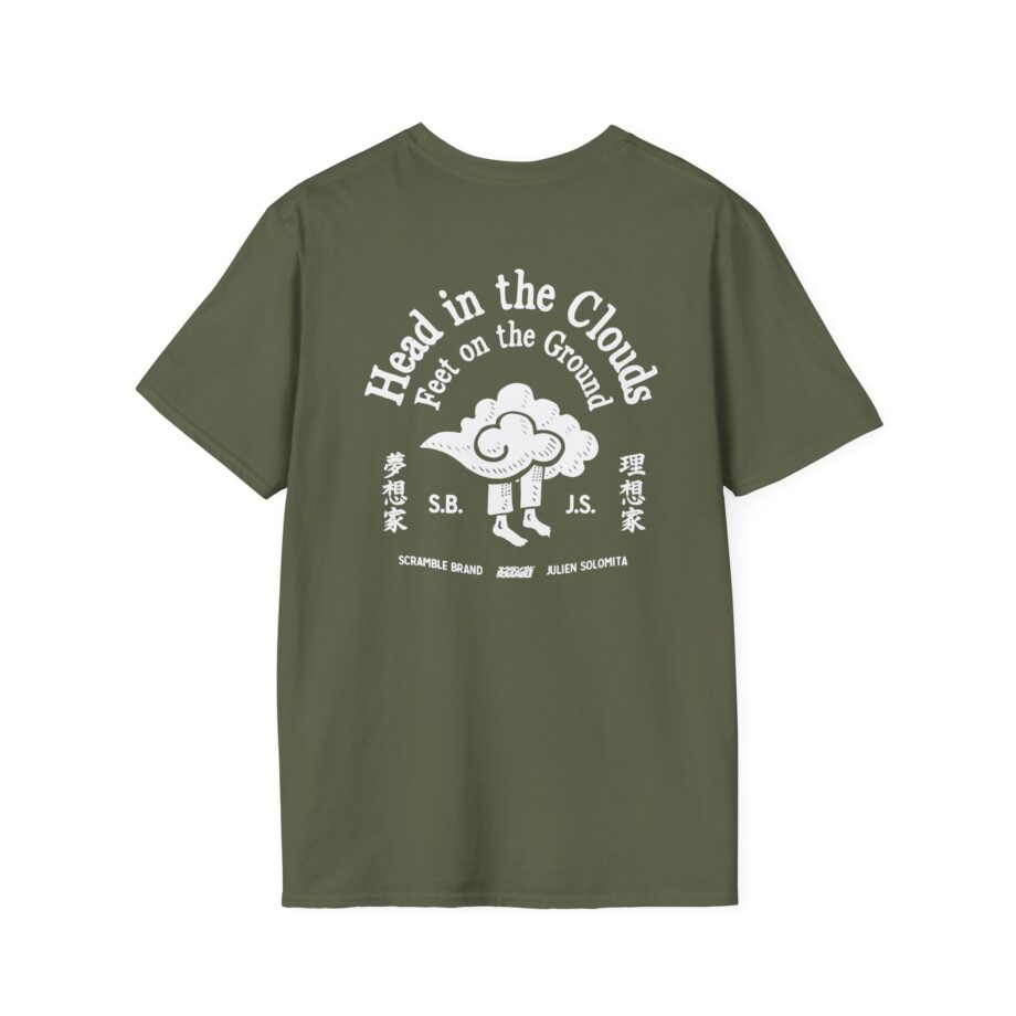 Scramble X Julien Solomita  Clouds Unisex Softstyle T-Shirt