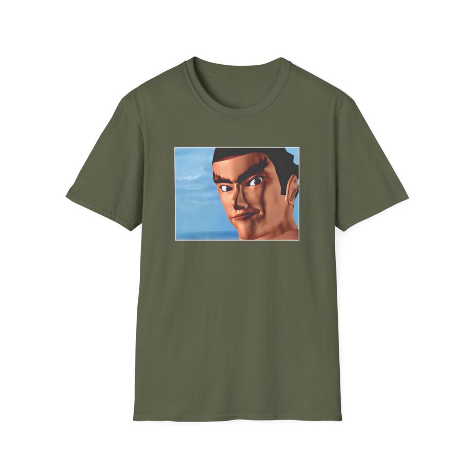Tinakitten Tekken Retro Kazuya Mishima Unisex Softstyle T-Shirt