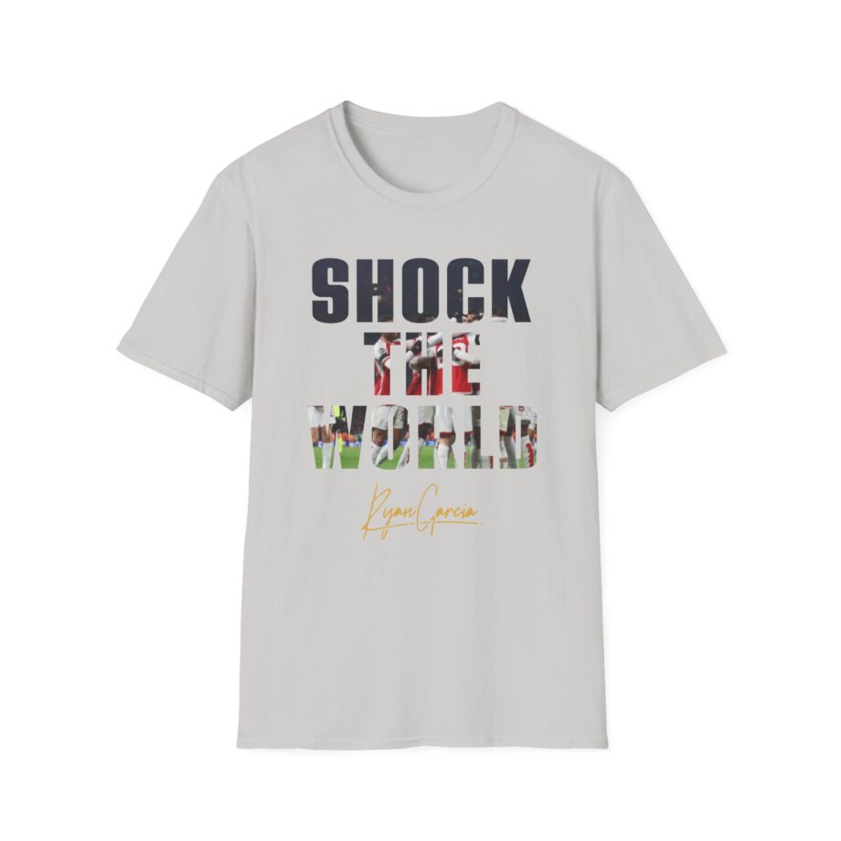 Ryan Garcia Shock the World Unisex Softstyle T-shirt