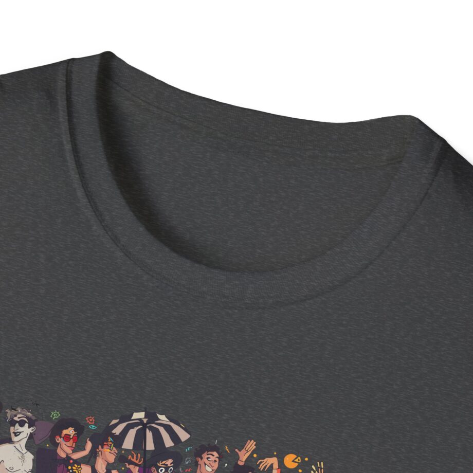 Will Wood Death of the Author Unisex Softstyle T-shirt