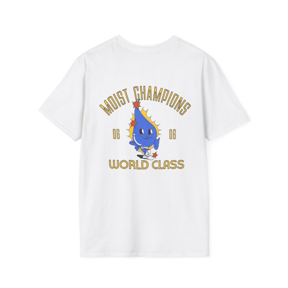 Moistcr1tikal Retro Basketball Unisex Softstyle T-shirt