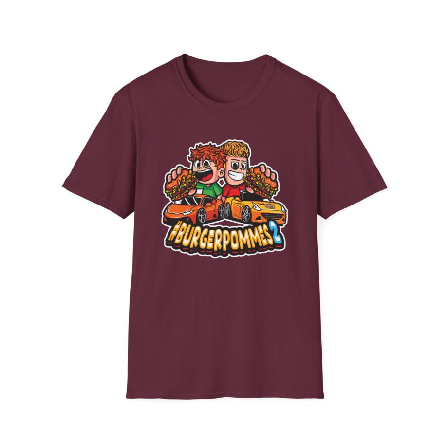 Burger Pommes  Unisex Softstyle T-Shirt