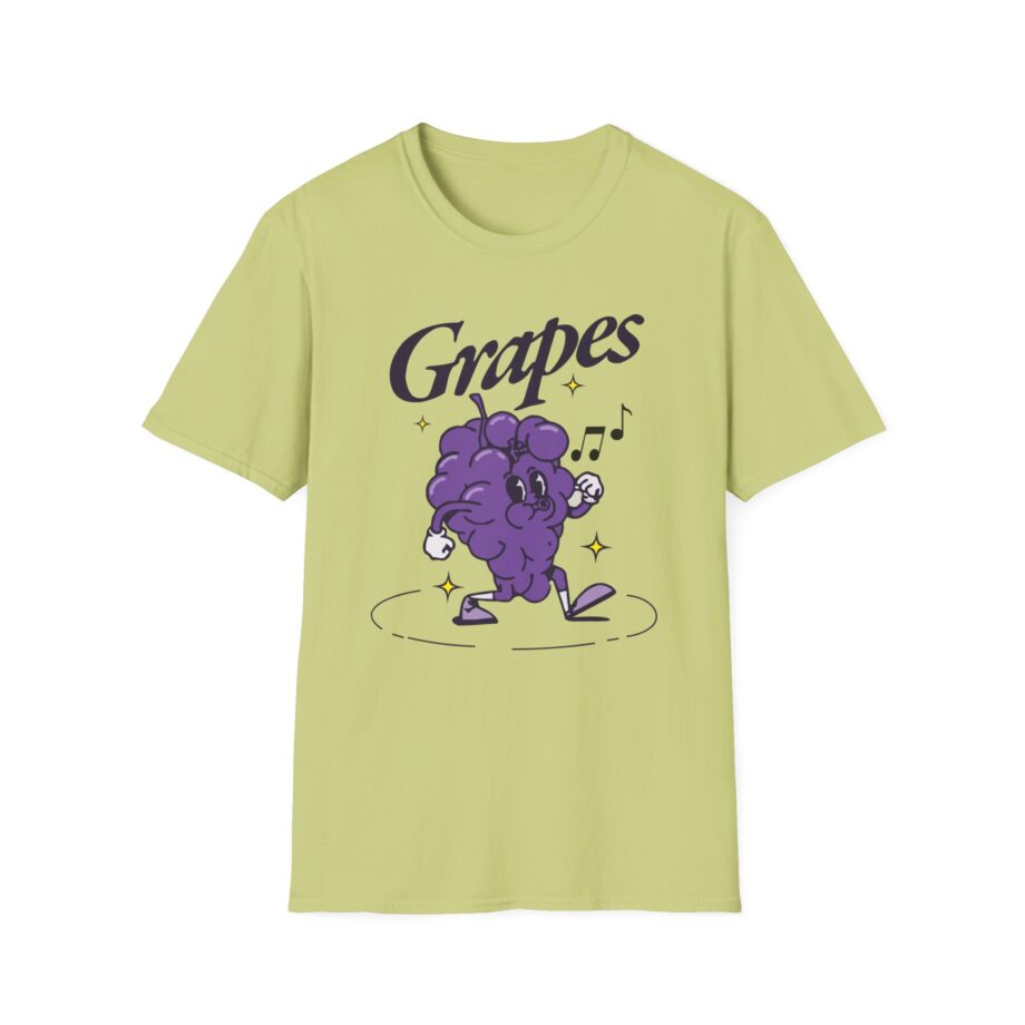 James Marriott Grapes Natural Unisex Softstyle T-Shirt