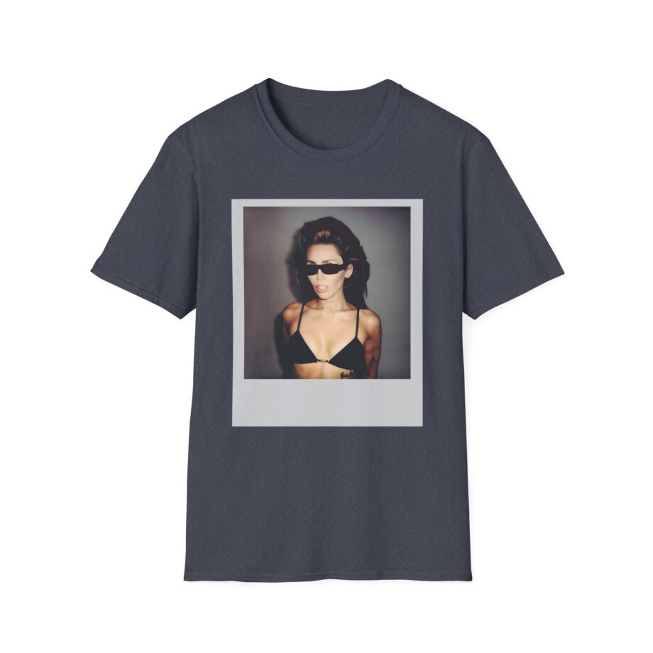 Miley Cyrus Polaroid Photo Unisex Softstyle T-Shirt