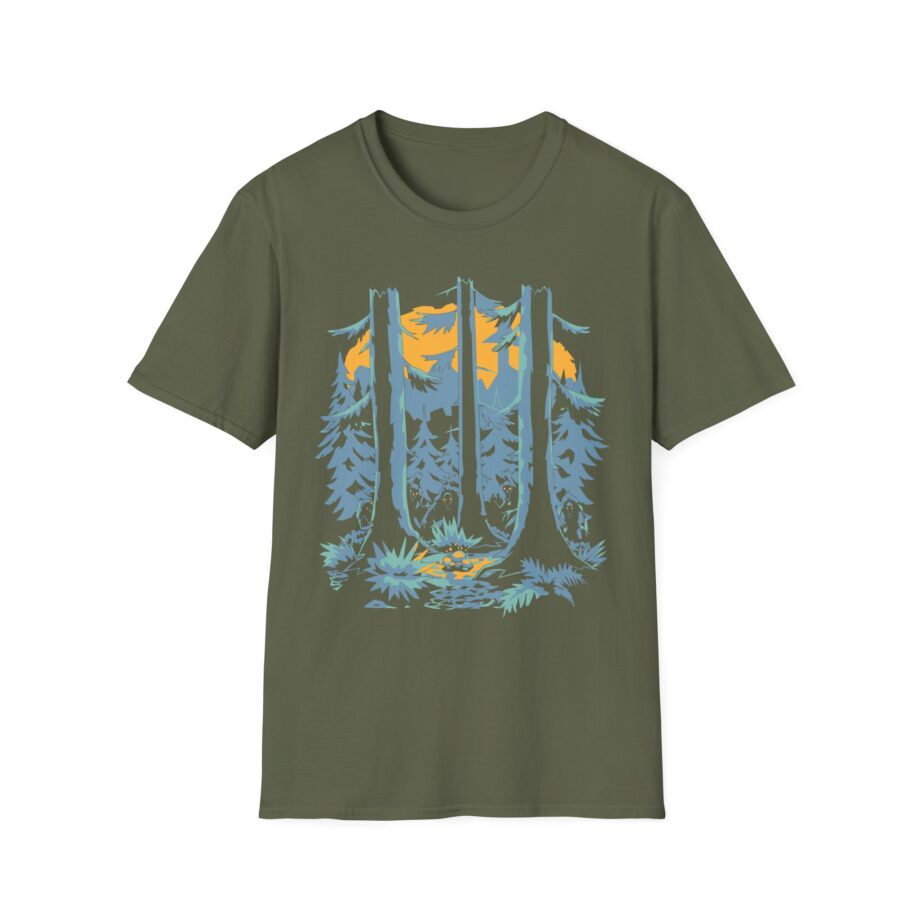 Valheim Black Forest Unisex Softstyle T-shirt