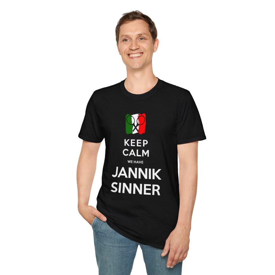 Jannik Sinner Keep Calm We Have  Unisex Softstyle T-Shirt