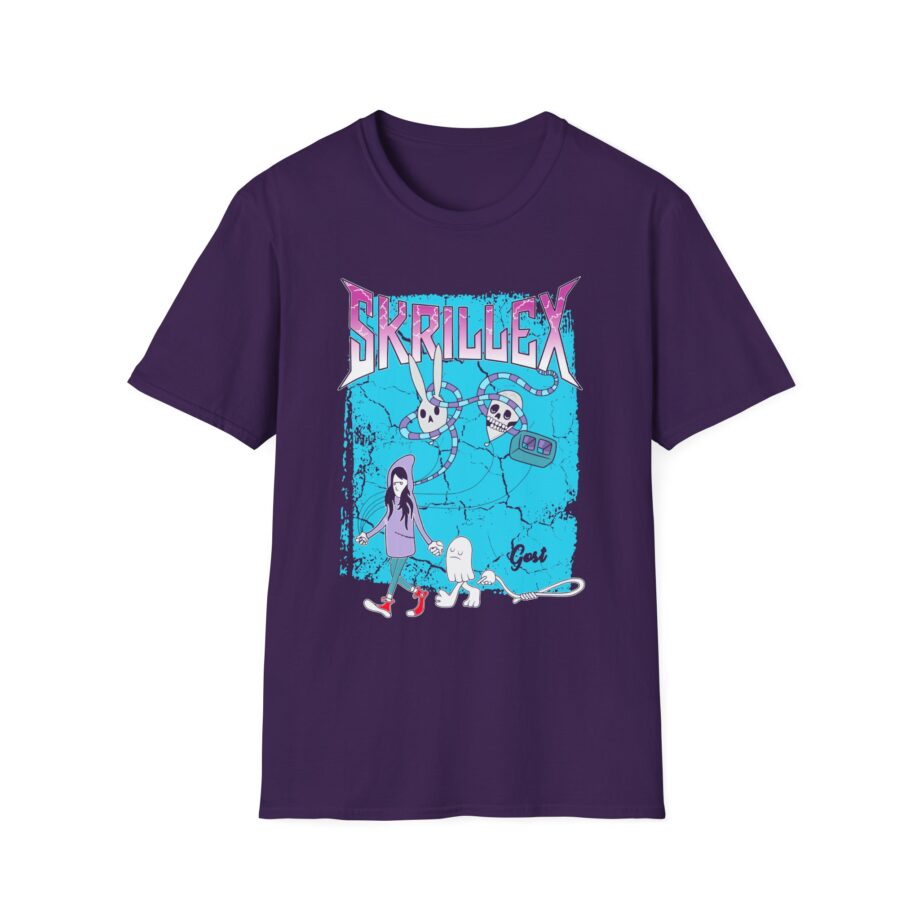 Skrillex Gost Album Cover  Unisex Softstyle T-Shirt