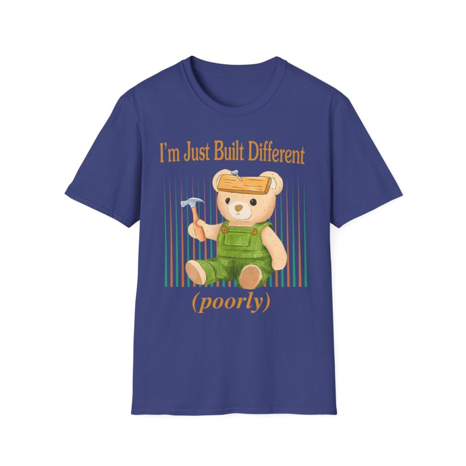Philip Defranco Built Different Poorly Unisex Softstyle T-Shirt