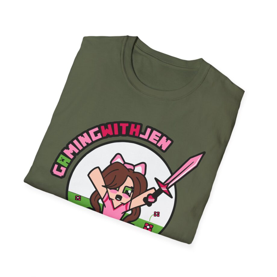 Popularmmos Gaming With Jen Unisex Softstyle T-shirt