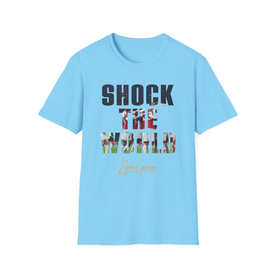 Ryan Garcia Shock the World Unisex Softstyle T-shirt