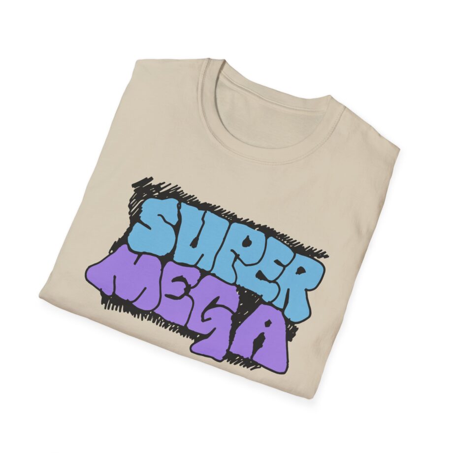 Supermega Funny Brothers Doodle  Unisex Softstyle T-shirt