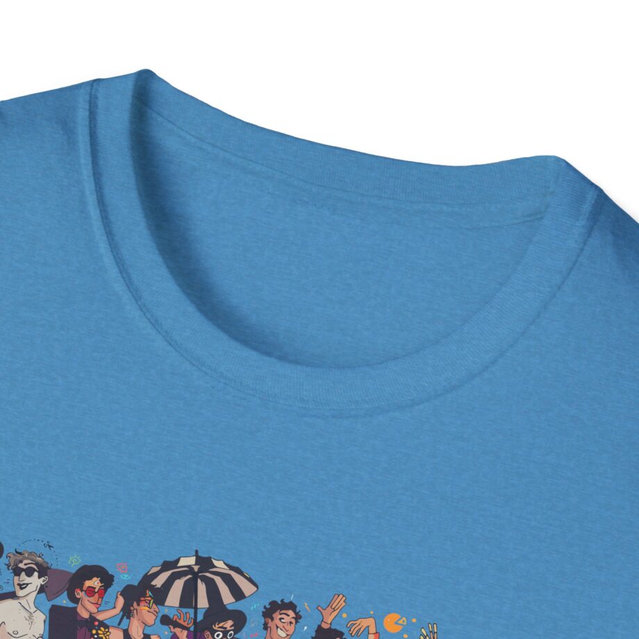 Will Wood Death of the Author Unisex Softstyle T-shirt