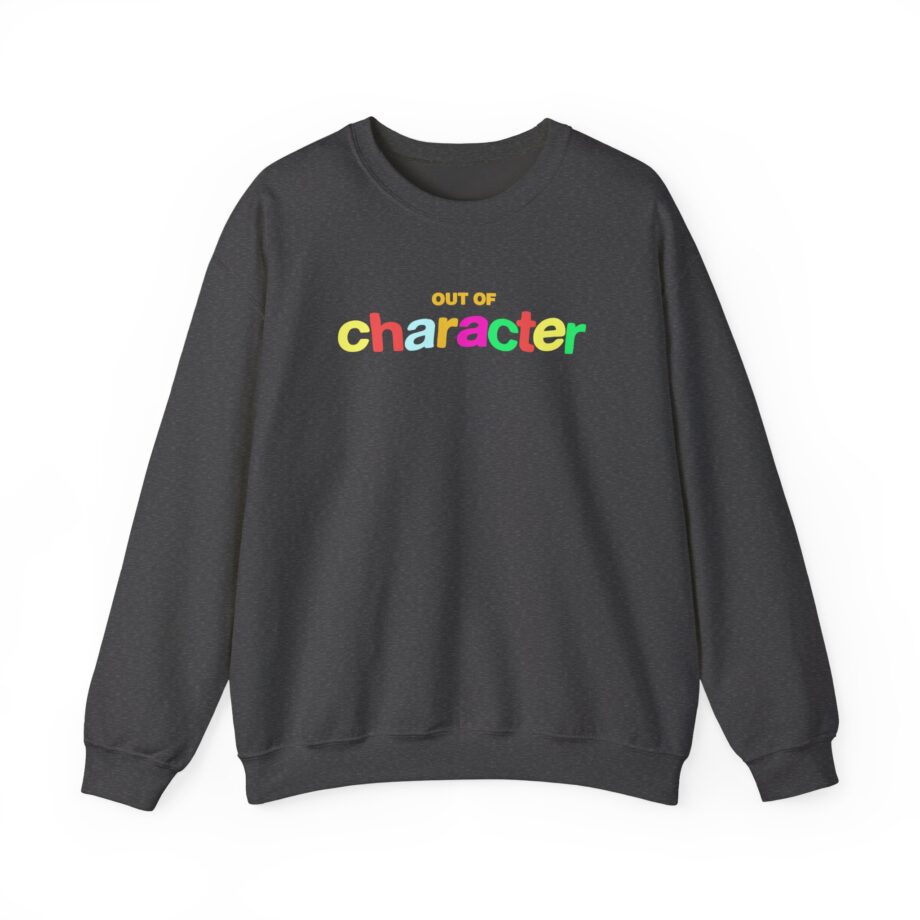 Slushy Noobz  Out Of Character Unisex Heavy Blend Crewneck Sweatshirt