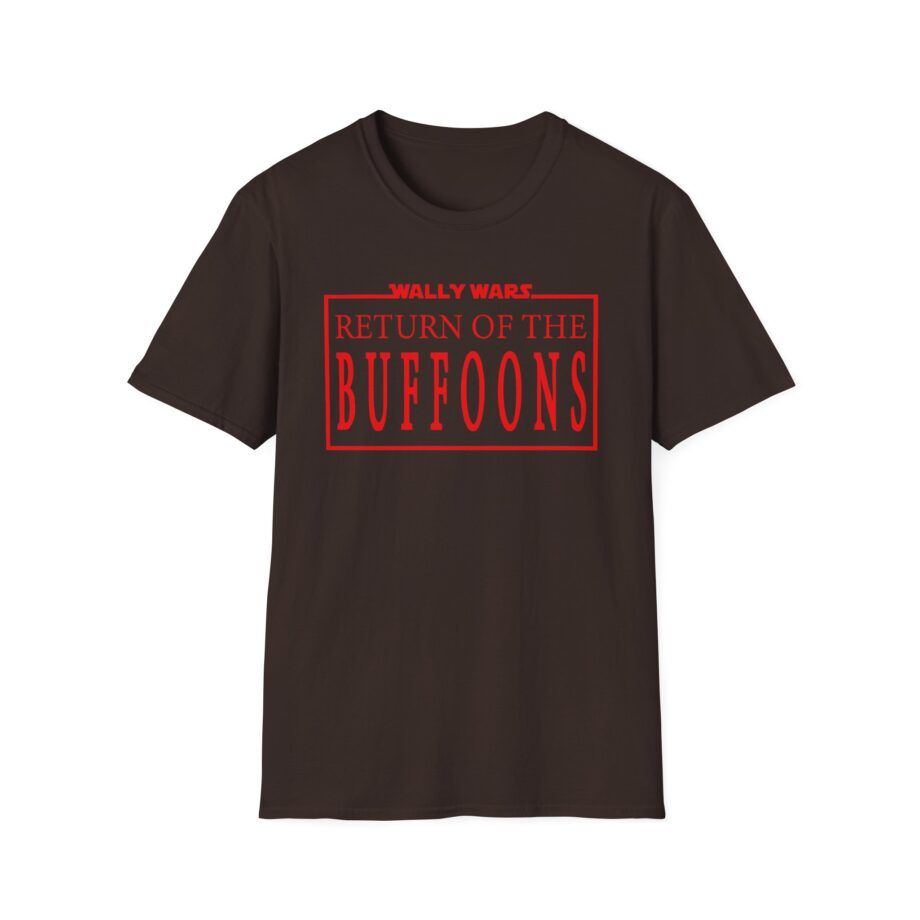 Lofe Wally Wars Return of the Buffoons Unisex Softstyle T-shirt