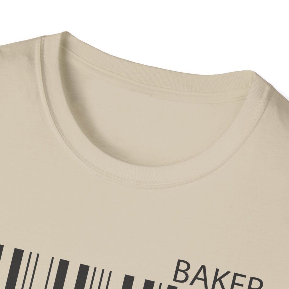Maverick Barcode Baker Unisex Softstyle T-shirt