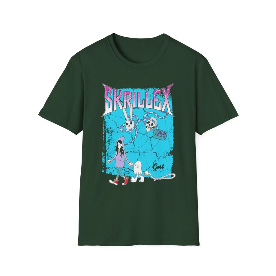 Skrillex Gost Album Cover  Unisex Softstyle T-Shirt