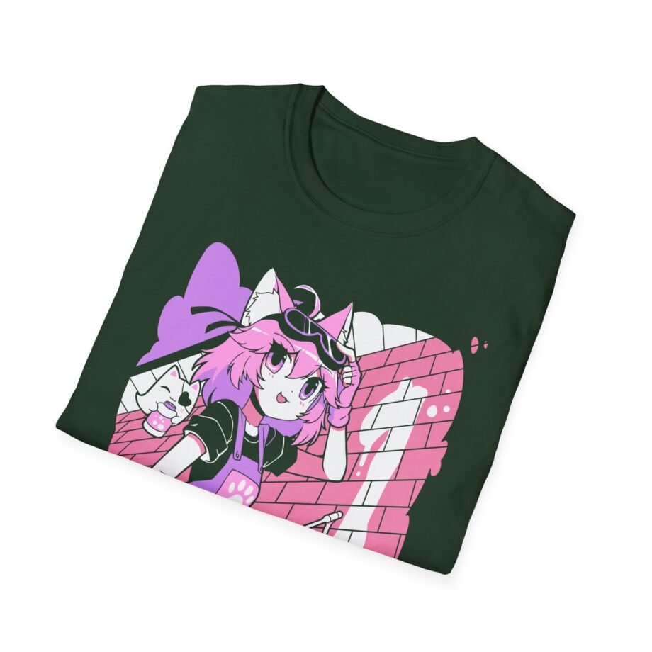 Vshojo Nyanners Anime  Unisex Softstyle T-Shirt