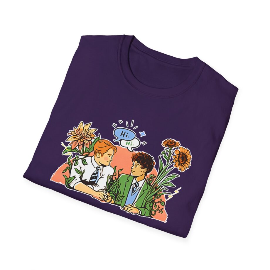 Heartstopper Nick & Charlie Unisex Softstyle T-Shirt