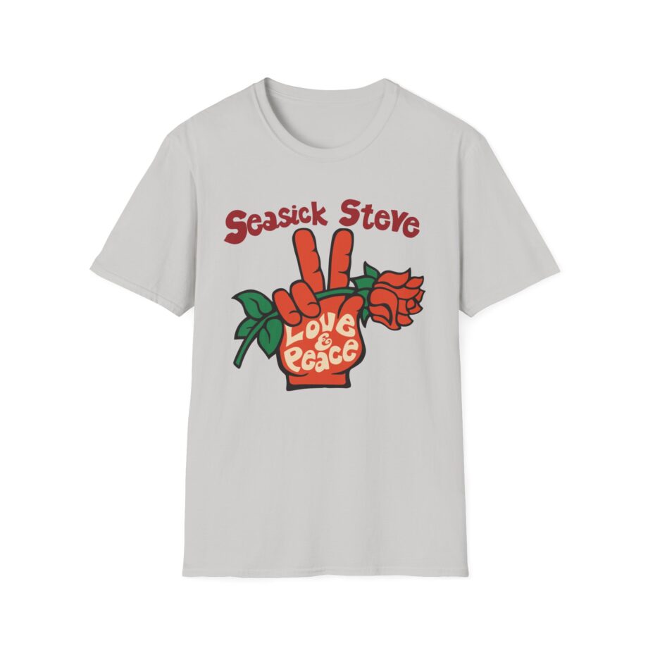 Seasick Steve Love & Peace Unisex Softstyle T-Shirt