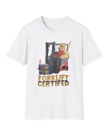 William Osman Forklift Certified Unisex Softstyle T-Shirt