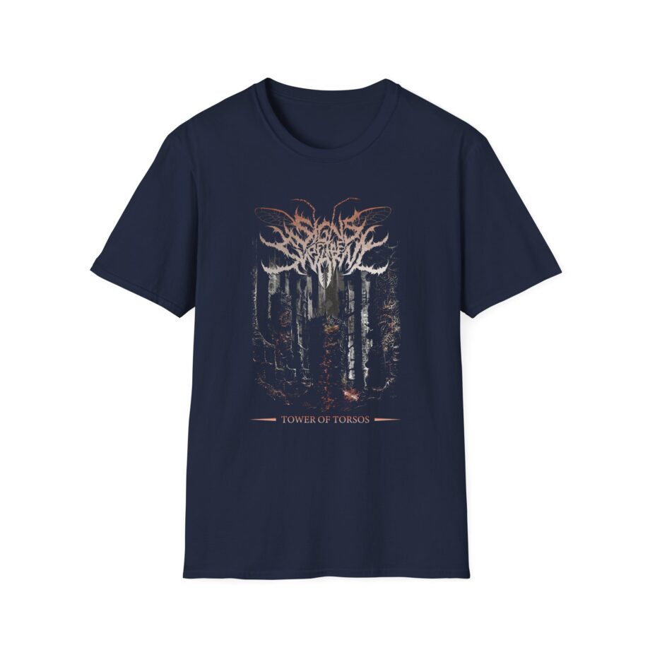 Signs of the Swarm Tower of Torsos Unisex Softstyle T-Shirt