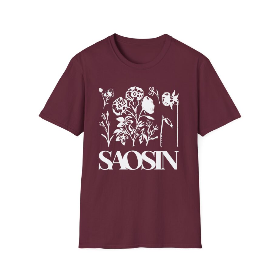 Saosin Flowers Unisex Softstyle T-Shirt