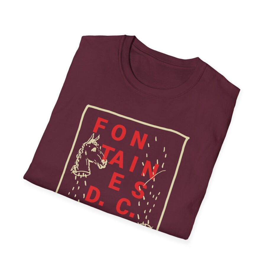 Fontaines Horse Head Unisex Softstyle T-Shirt