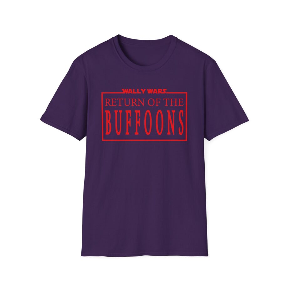 Lofe Wally Wars Return of the Buffoons Unisex Softstyle T-shirt