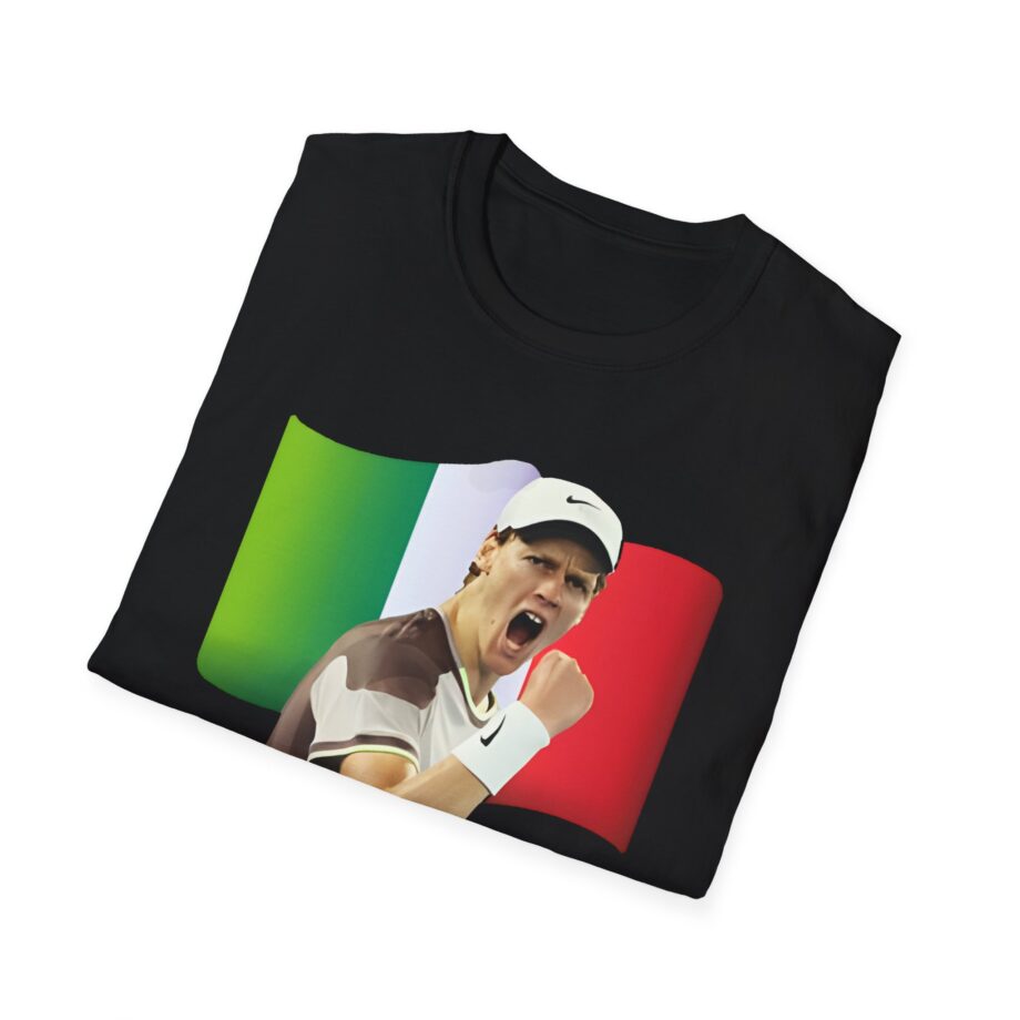 Jannik Sinner Italian Tennis Star Fan Unisex Softstyle T-Shirt