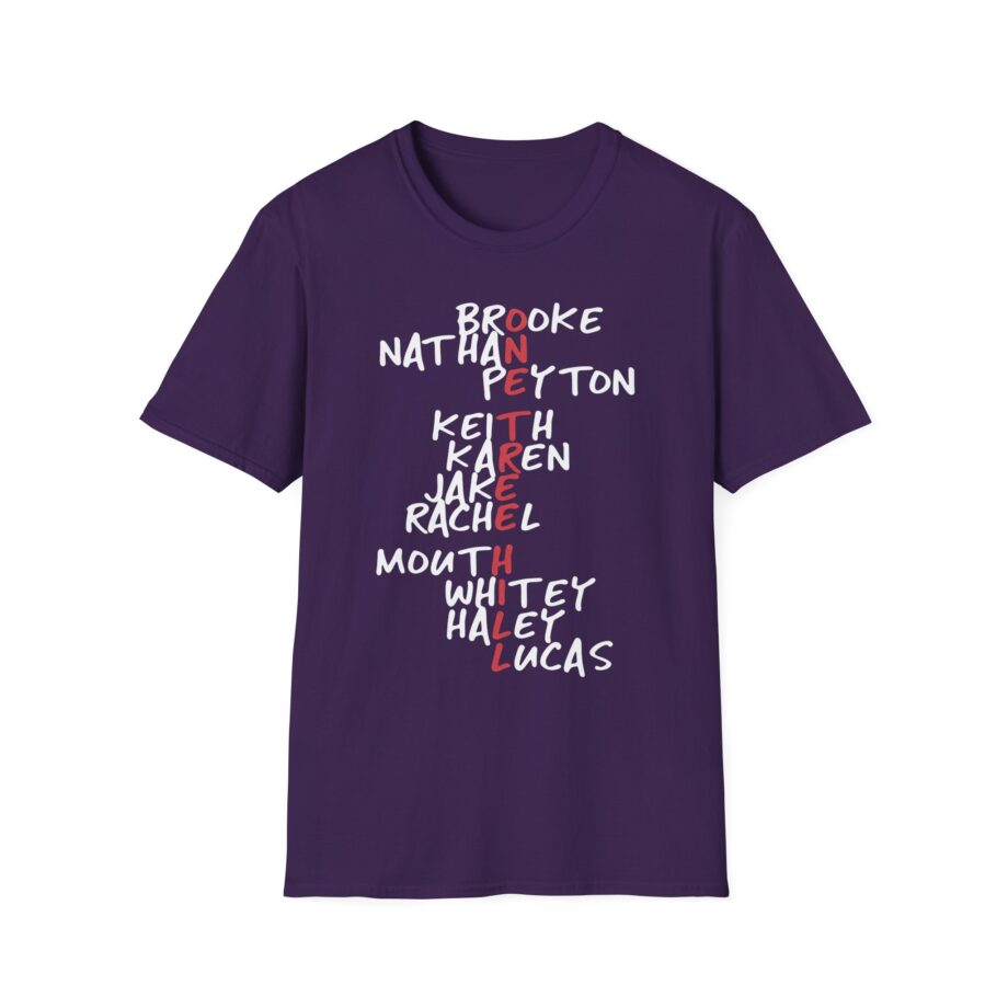One Tree Hill Character Names Unisex Softstyle Tee