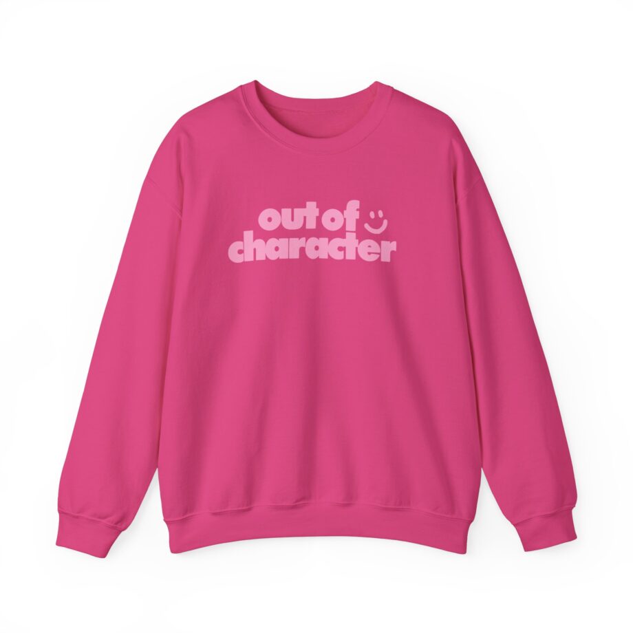 Slushy Noobz  Out Of Character Unisex Heavy Blend Crewneck Sweatshirt