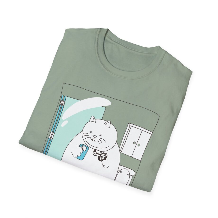 William Osman cat warehouse Unisex Softstyle T-Shirt
