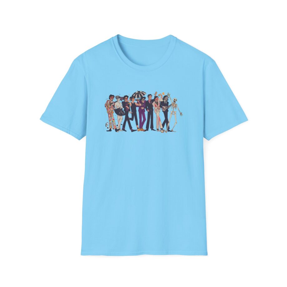 Will Wood Death of the Author Unisex Softstyle T-shirt