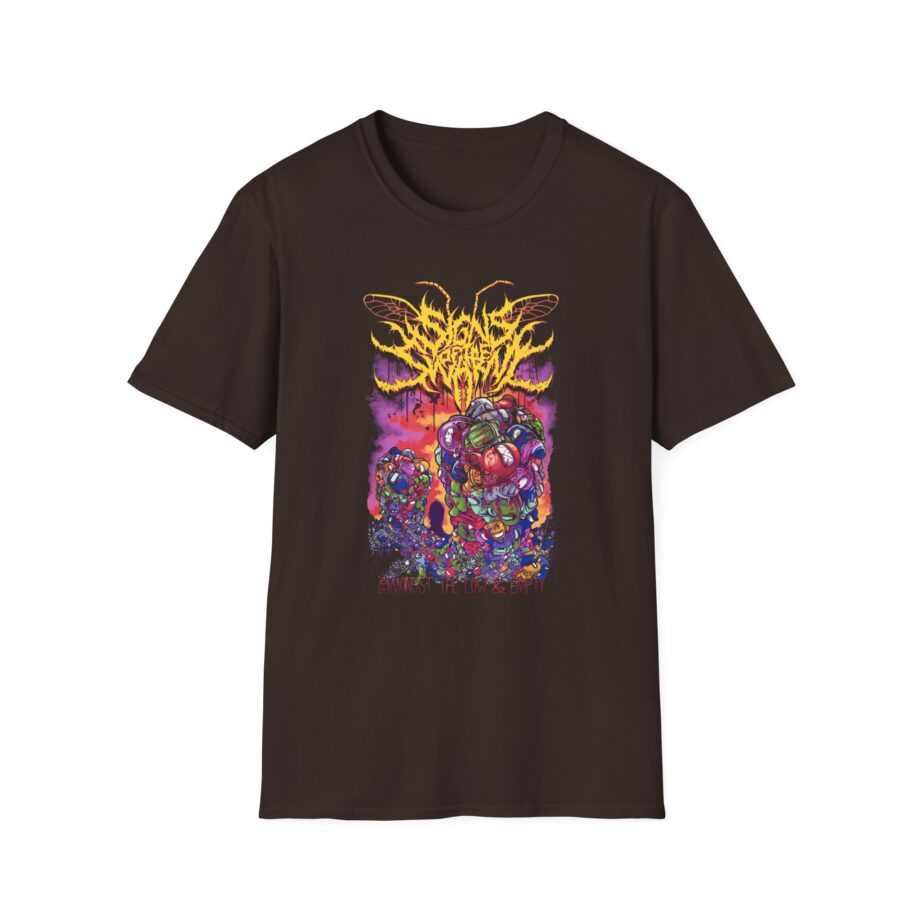Signs of the Swarm Among Us the Low & Empty Unisex Softstyle T-Shirt