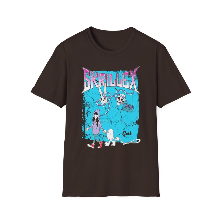 Skrillex Gost Album Cover  Unisex Softstyle T-Shirt