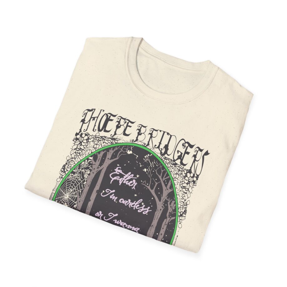 Phoebe Bridgers Ether Tin Cartels on I Wanna Get Caught Unisex Softstyle T-shirt