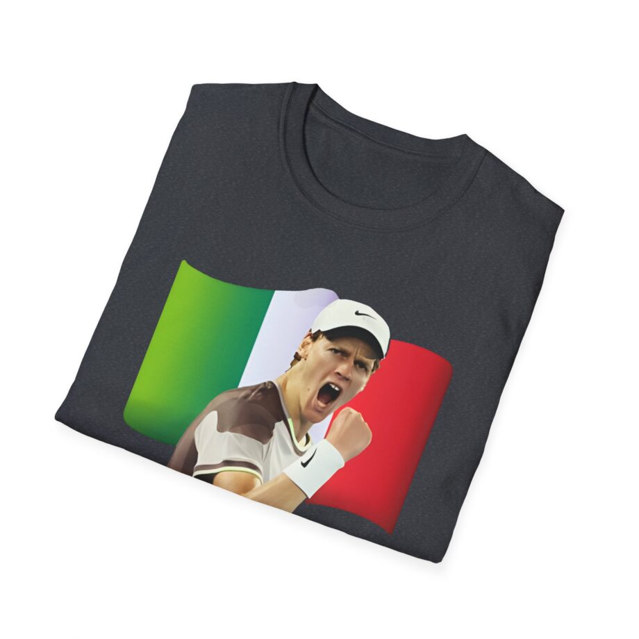 Jannik Sinner Italian Tennis Star Fan Unisex Softstyle T-Shirt
