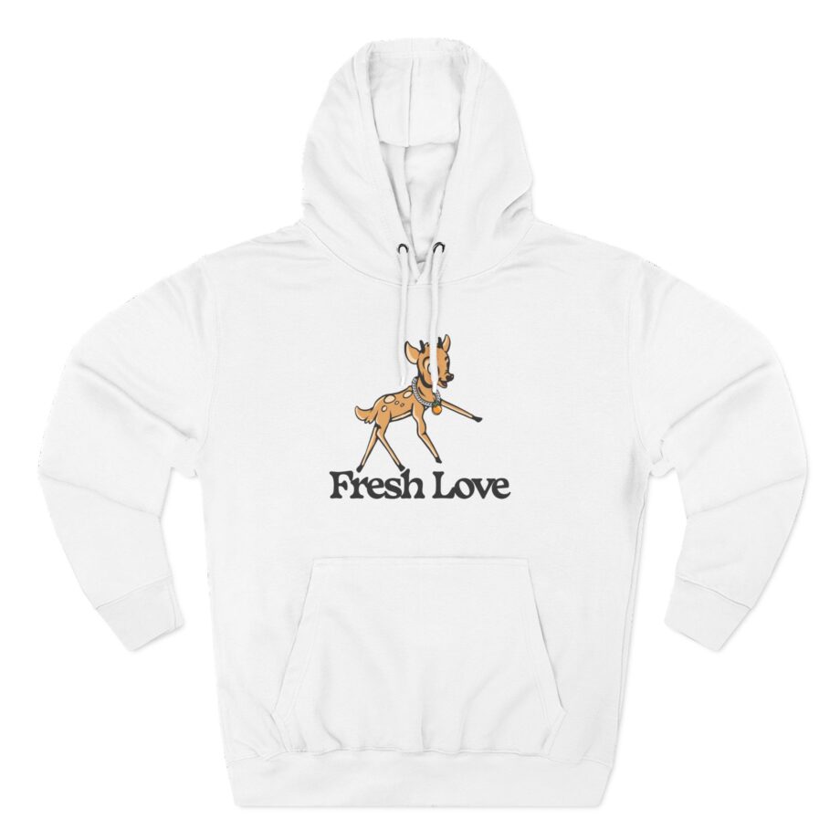 Fresh Love Bambi  Three-panel Fleece Hoodie