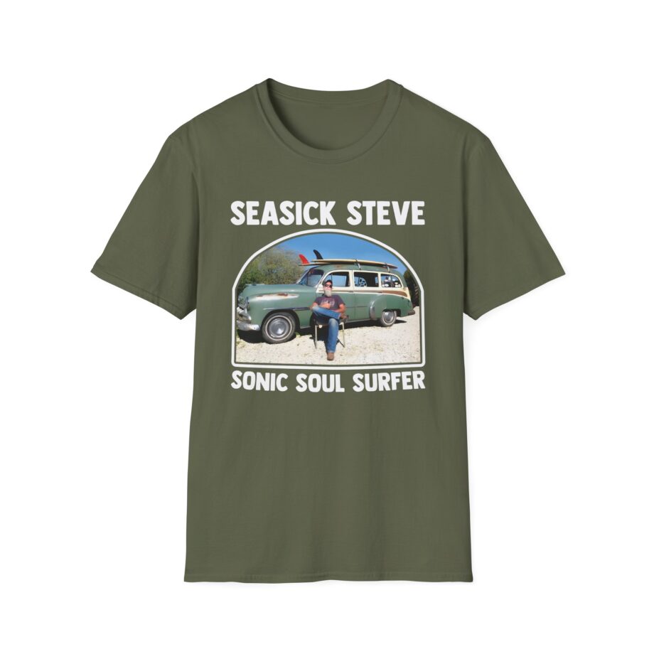 Seasick Steve Sonic Soul Surfer Unisex Softstyle T-Shirt
