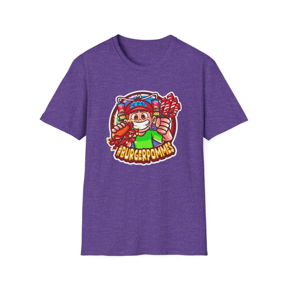 Burger Pommes  Unisex Softstyle T-Shirt