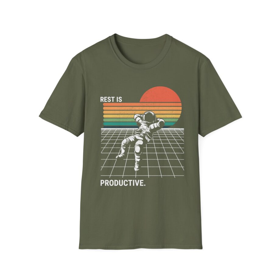 Elyse Myers: Rest is Productive Unisex Softstyle T-Shirt