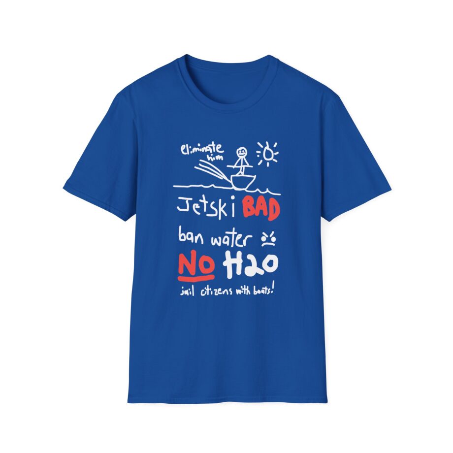 Monstermax Jet Ski Unisex Softstyle T-shirt