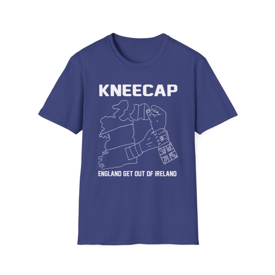 Kneecap England Get Out of Ireland Unisex Softstyle T-Shirt