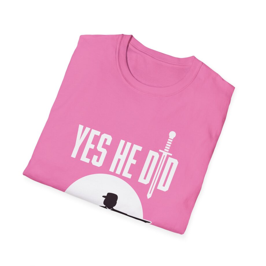 Trevor Bauer Yes He Did Unisex Softstyle T-Shirt